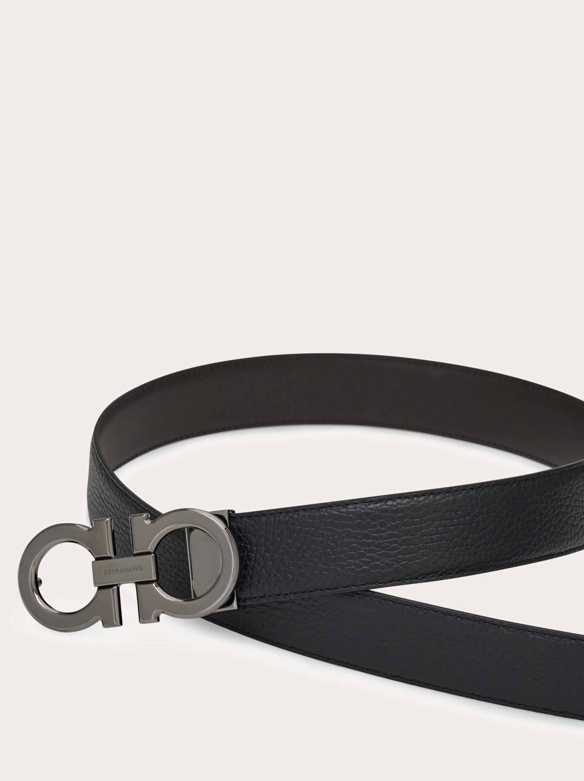 Belt Box with Gancini buckle - Men | Ferragamo