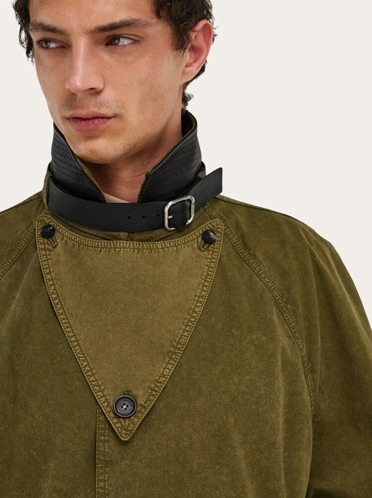 シングルブレストトレンチコート Gallery image 5