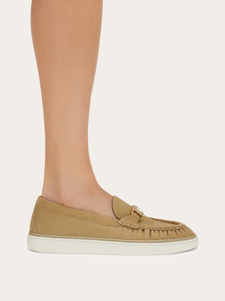Gancini ornament loafer Gallery image 4