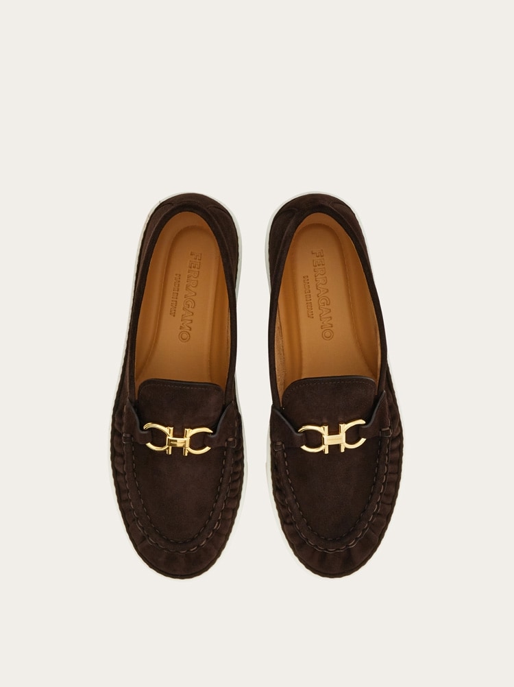 Mocassin ornement Gancini Gallery image 3