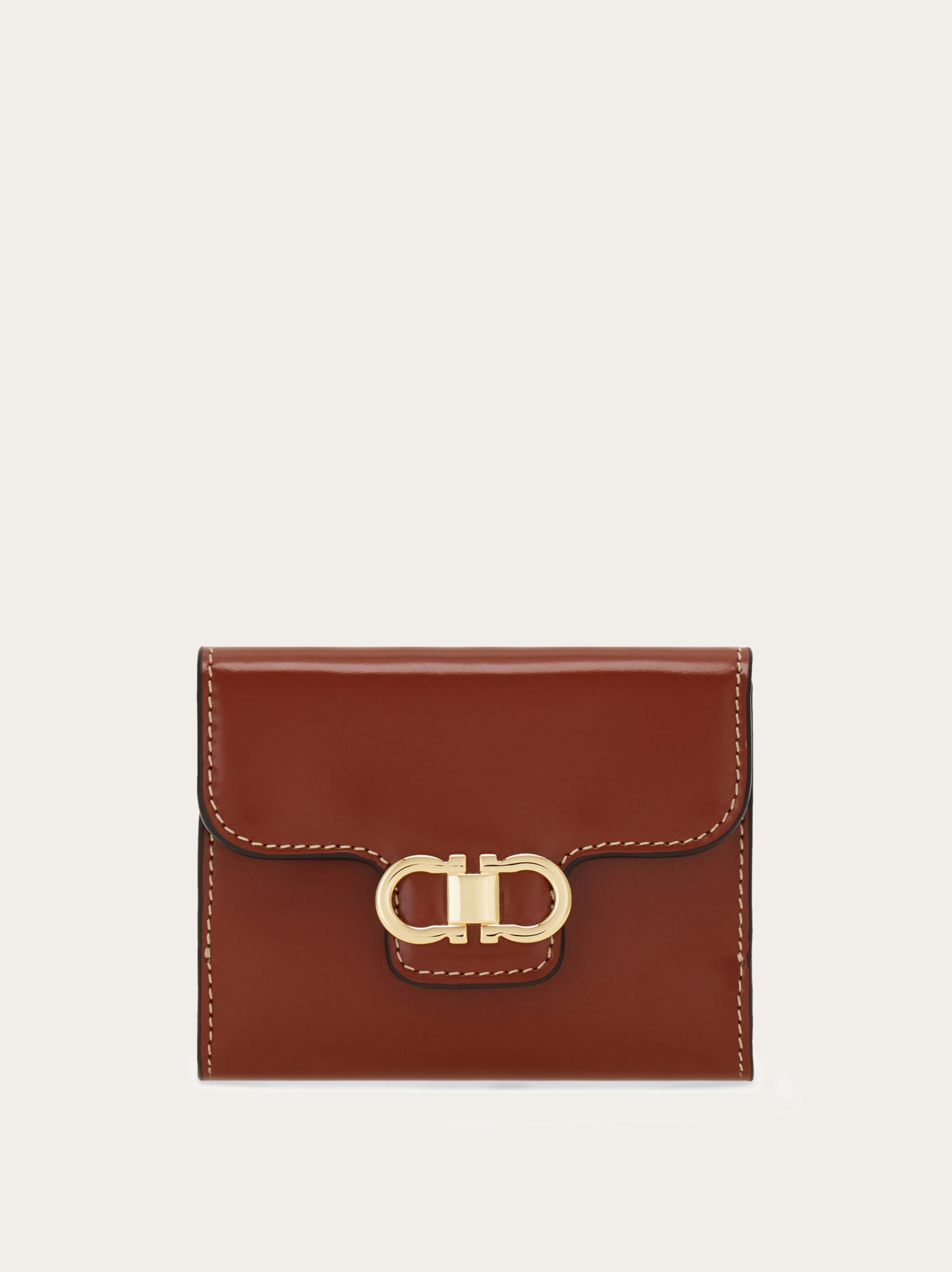 Gancini compact wallet - Women | Ferragamo