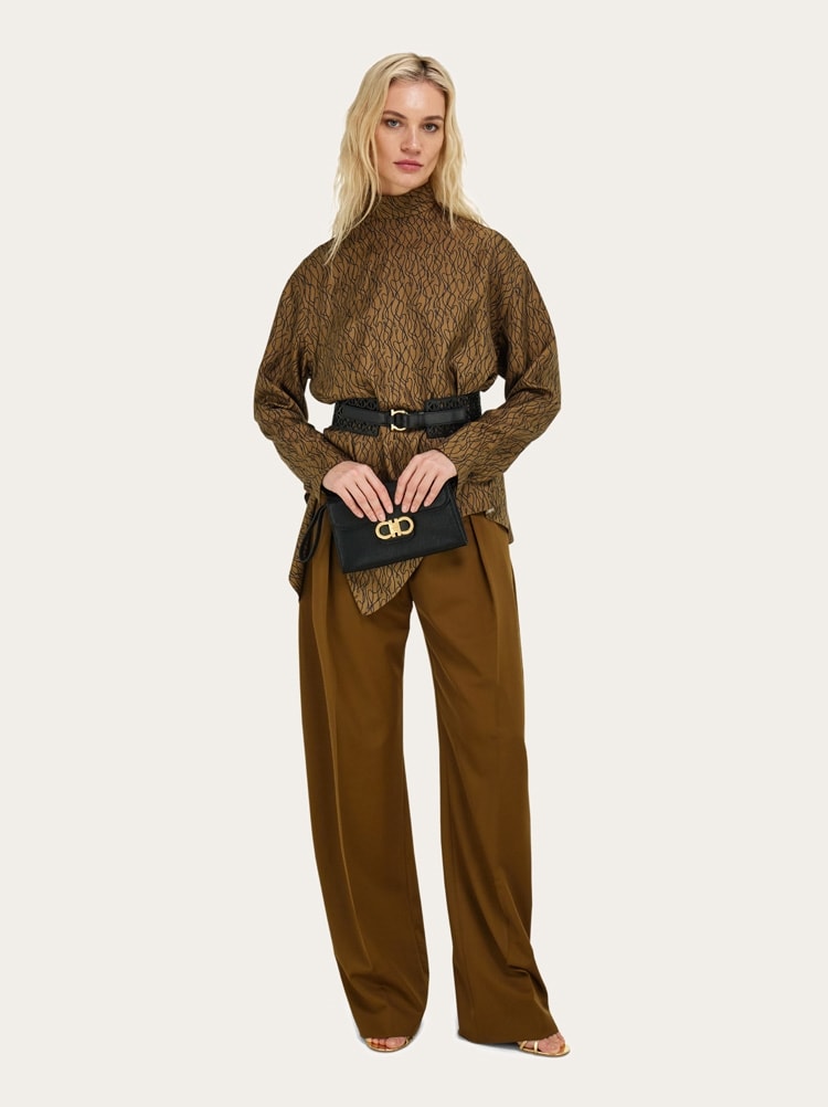 Double Gancini clutch Gallery image 2