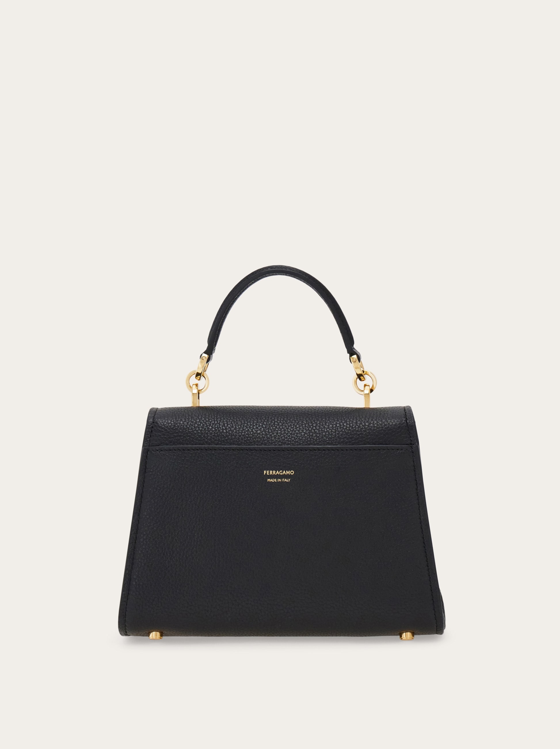 Double Gancini top handle (S) - Women | Ferragamo