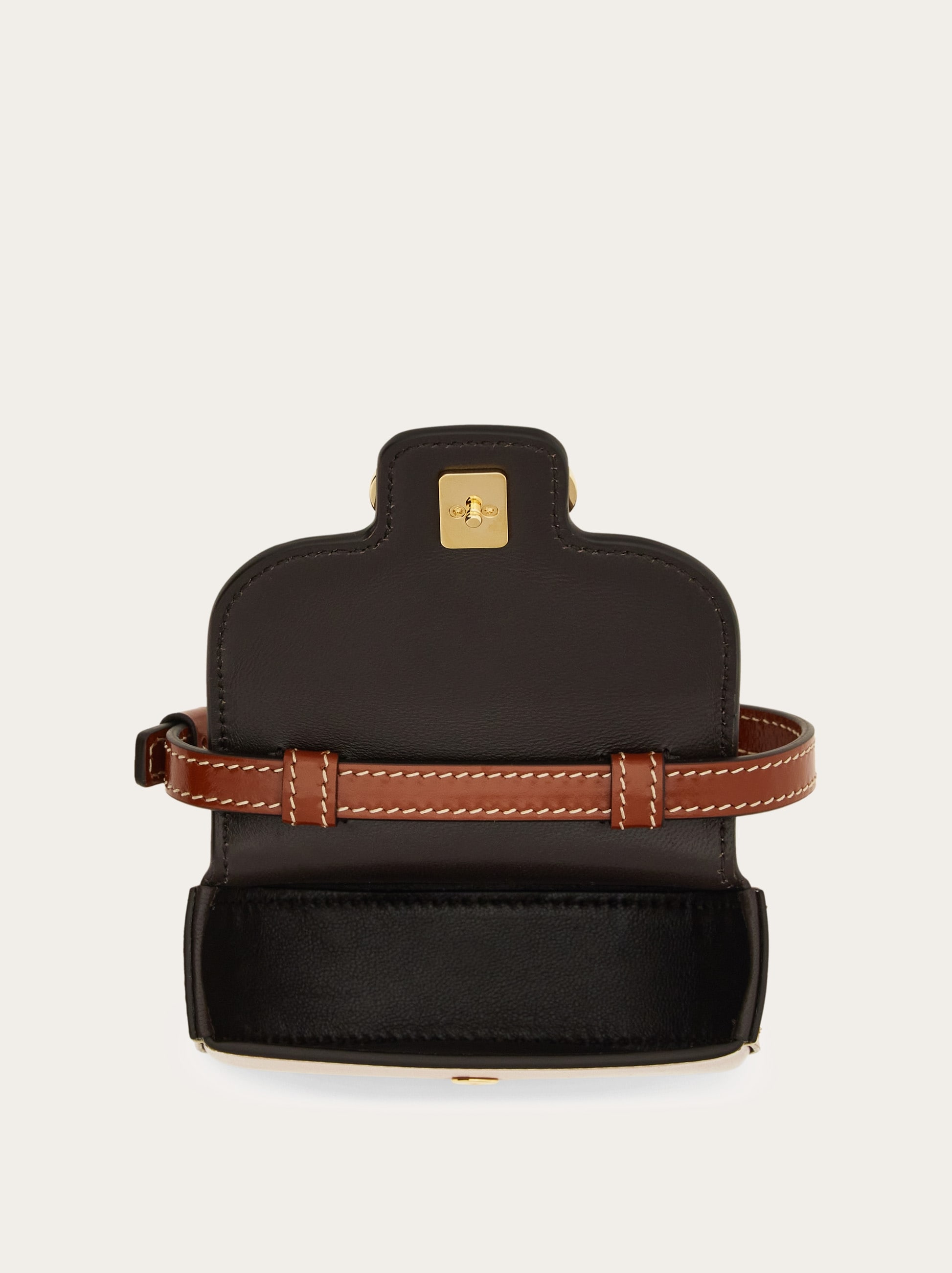 Double Gancini North-South crossbody bag (XS) - Women | Ferragamo