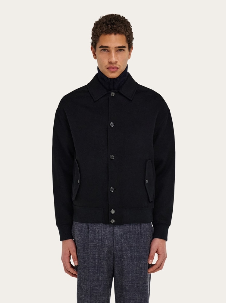 Blouson in lana cashmere Gallery image 2