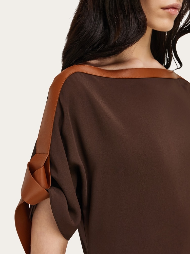 Long viscose dress Gallery image 5