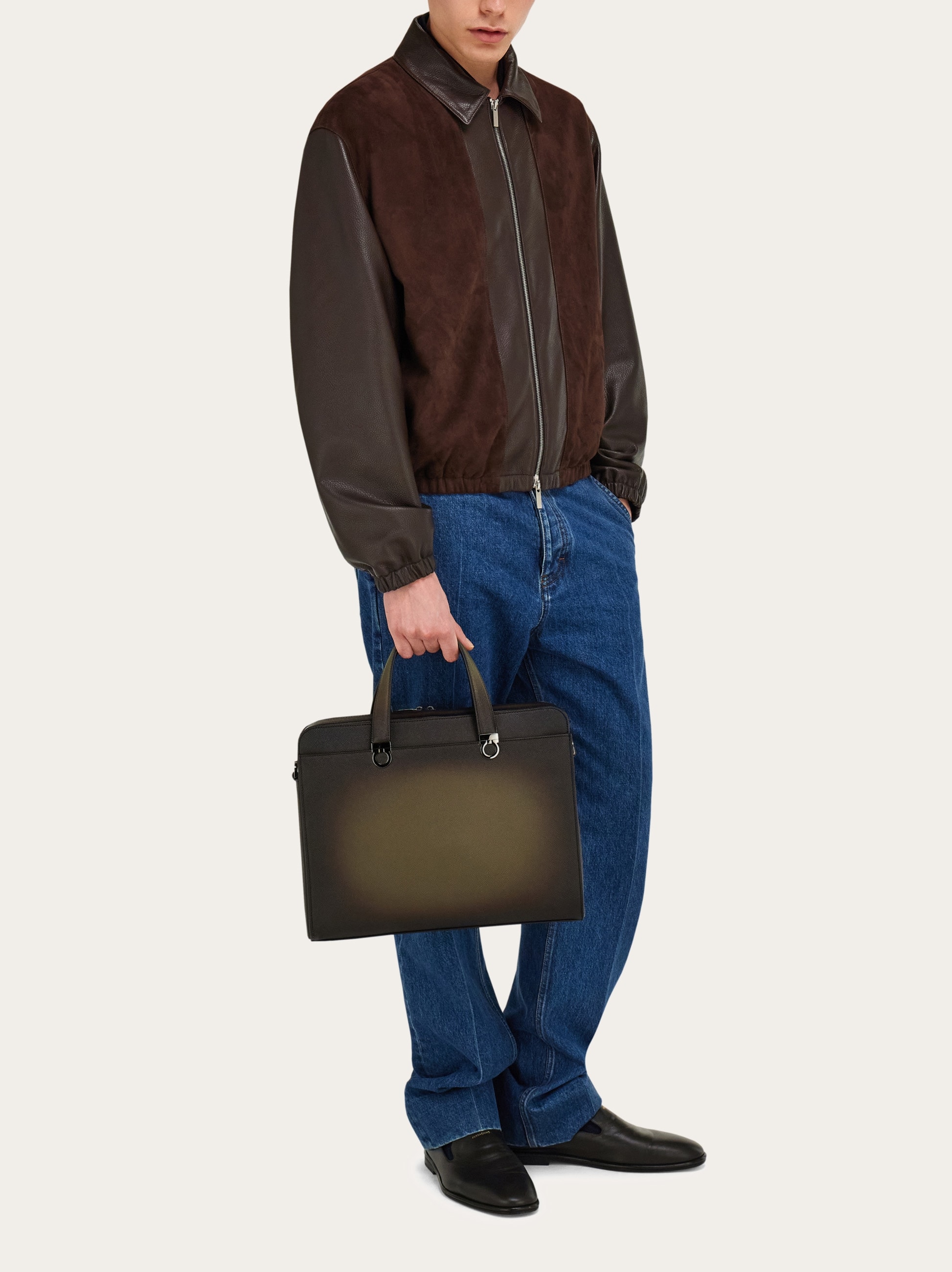 Gancini briefcase - Men | Ferragamo