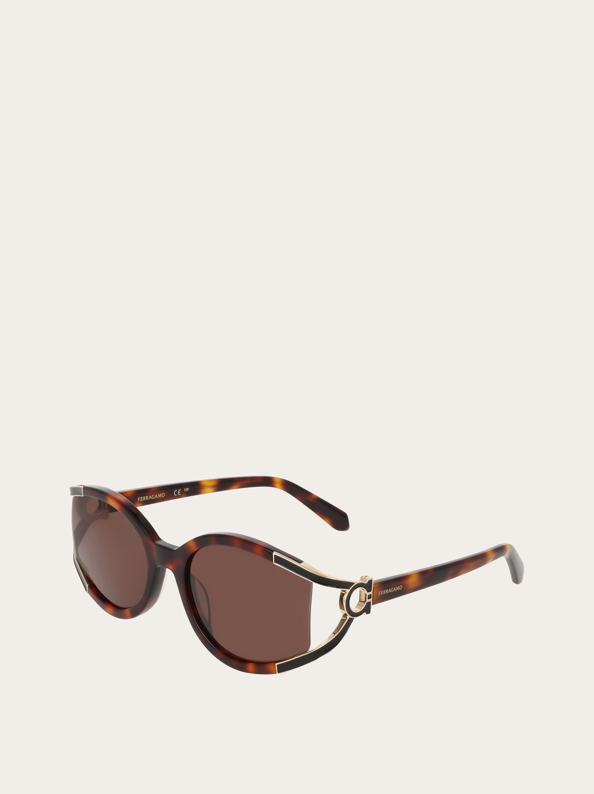 オーバルフレームサングラス - ウィメンズ | Ferragamo