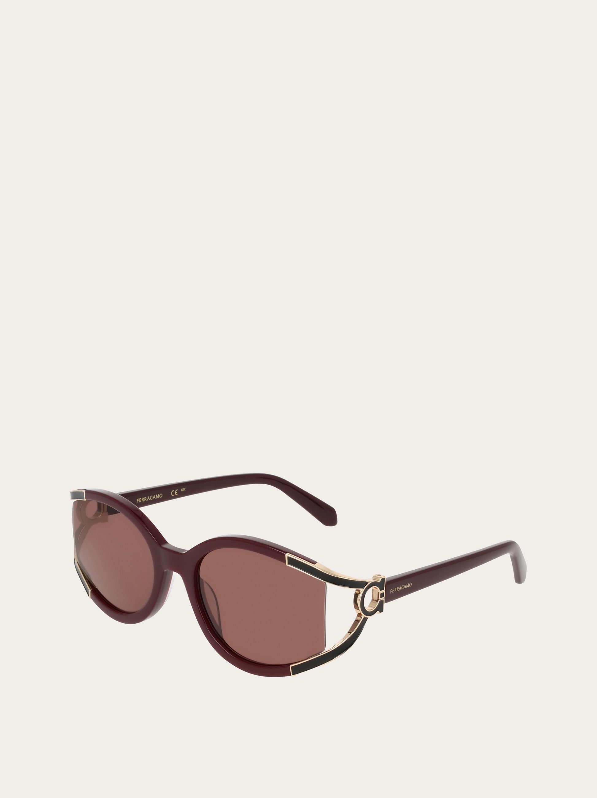 Oval frame sunglasses - Women | Ferragamo