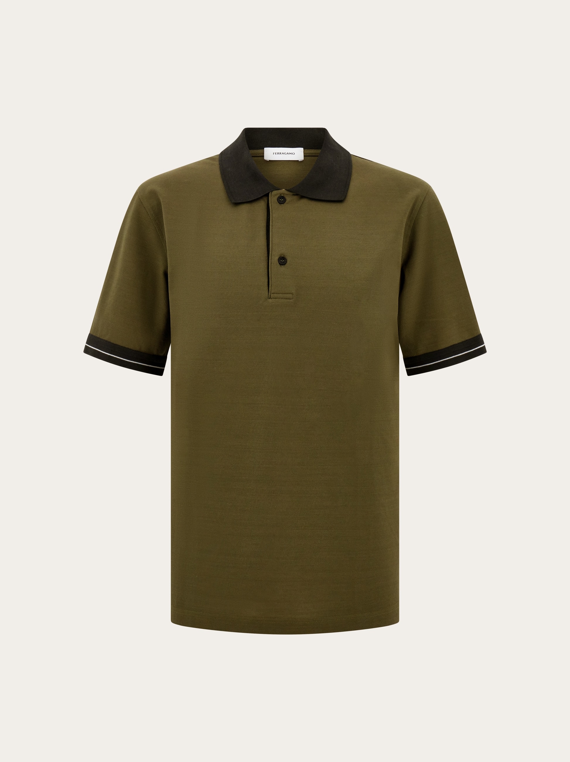 トップス salvatoreFerragamo Short sleeve polo shirt - Men | Ferragamo