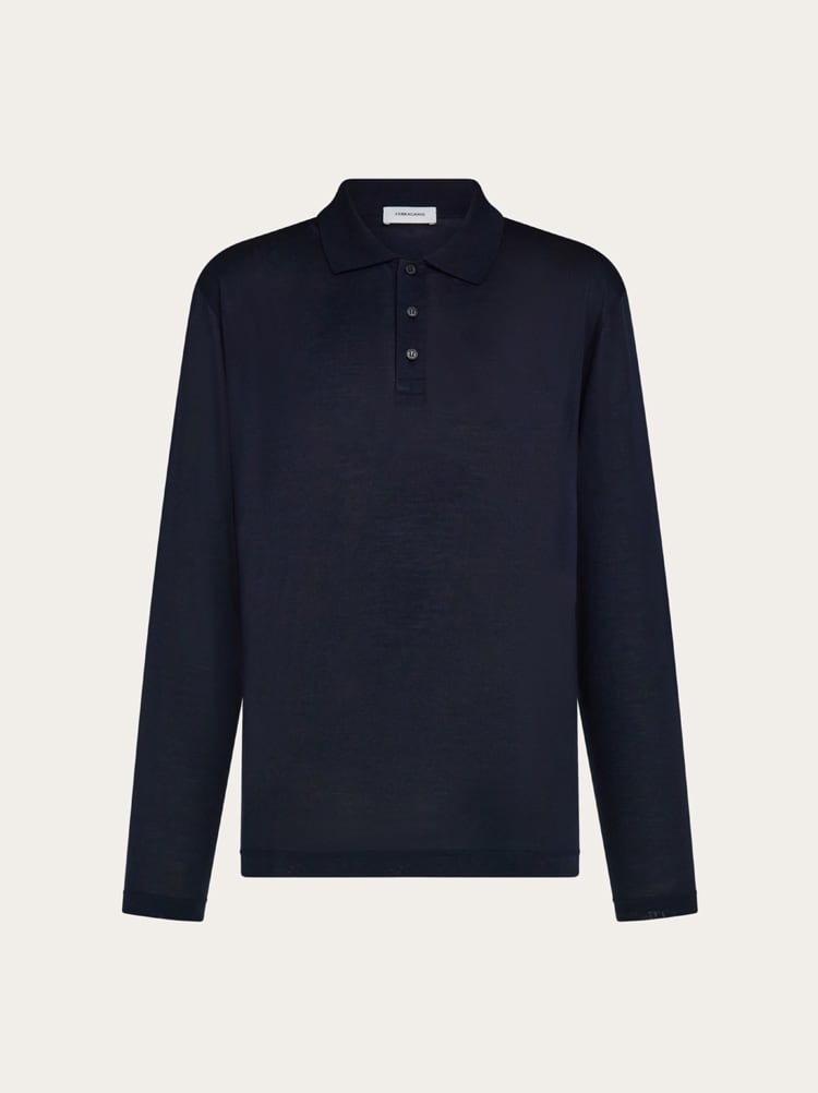 シルク ポロシャツ Gallery image 1