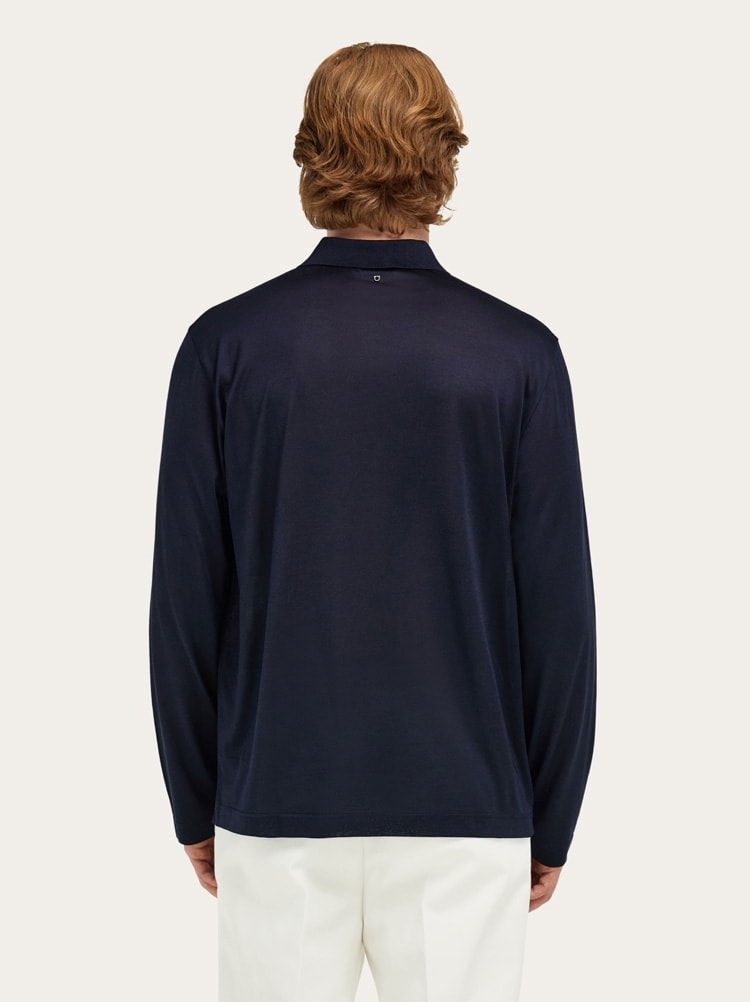 シルク ポロシャツ Gallery image 6