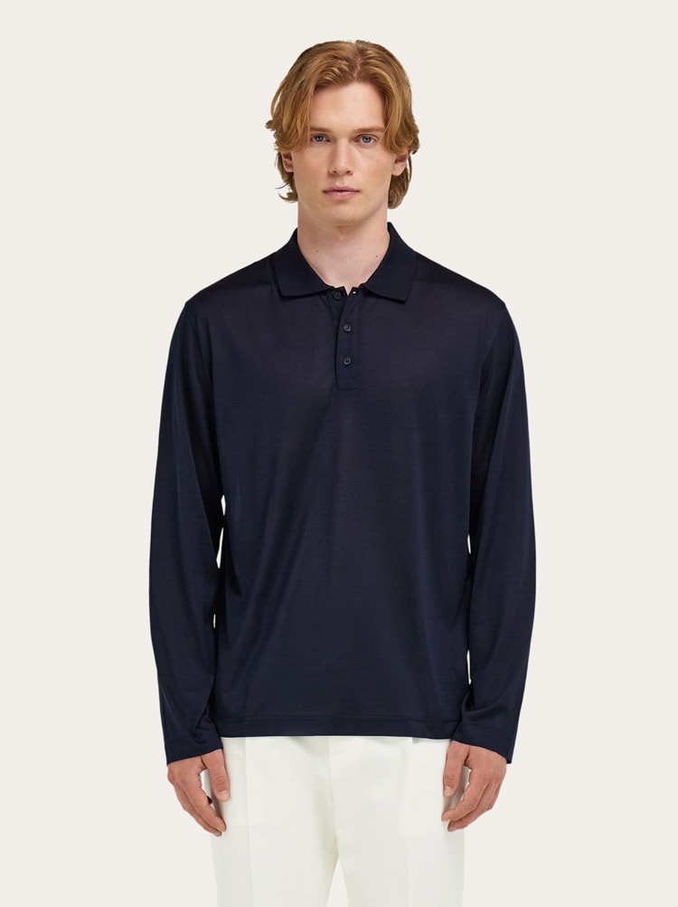 シルク ポロシャツ Gallery image 2