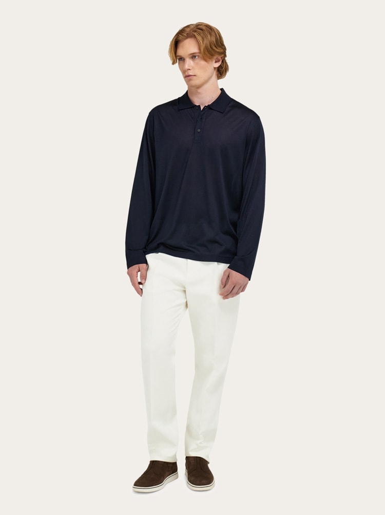 シルク ポロシャツ Gallery image 5