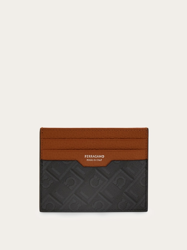 Ferragamo Monogram credit card holder Gallery image 1