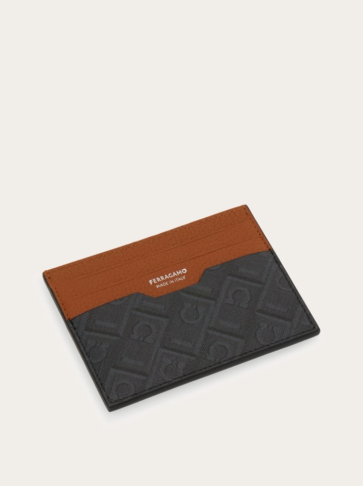 Ferragamo Monogram credit card holder Gallery image 2