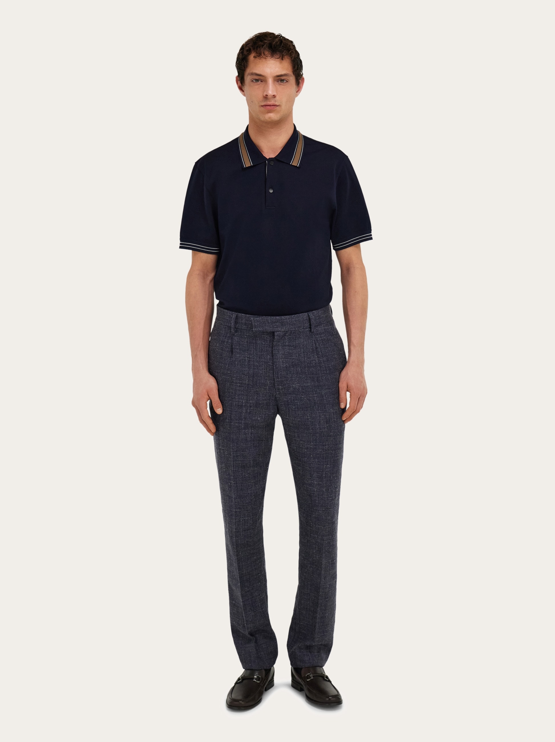 コットン ポロシャツ - メンズ | Ferragamo