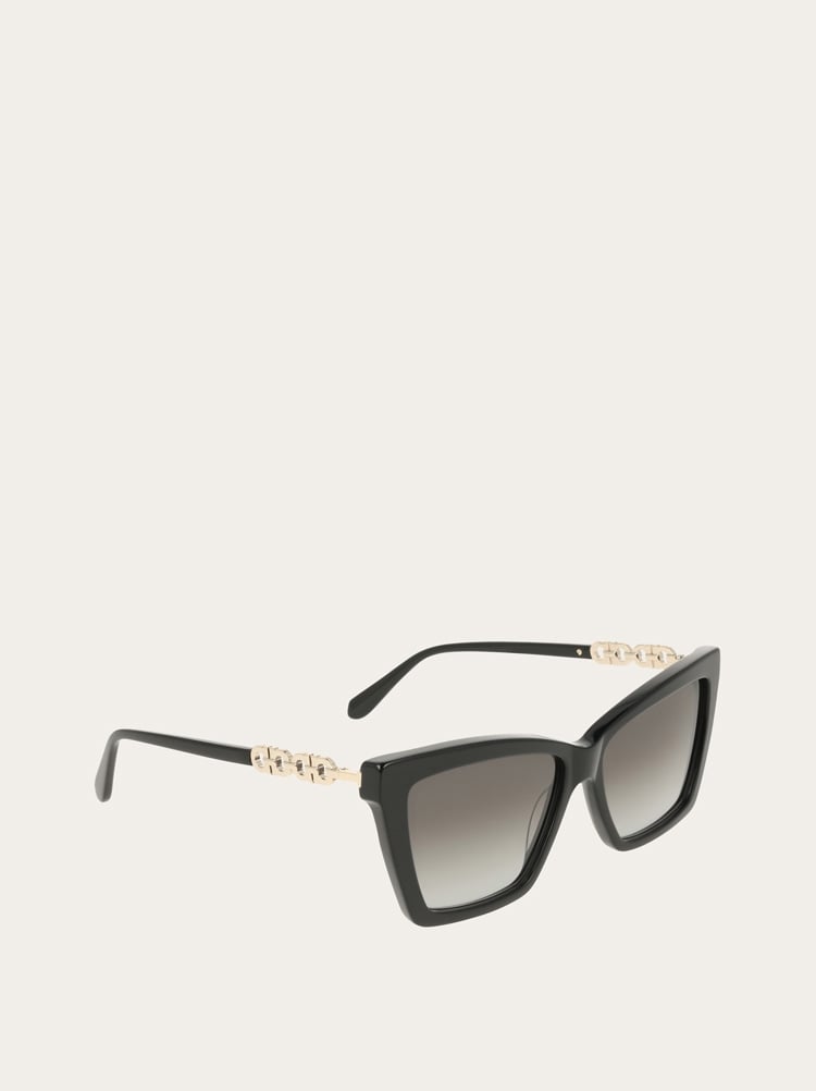 Rectangular frame sunglasses Gallery image 2