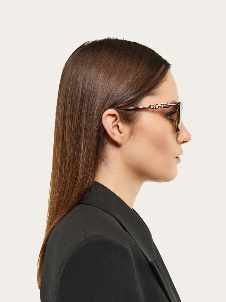 Rectangular frame sunglasses Gallery image 5