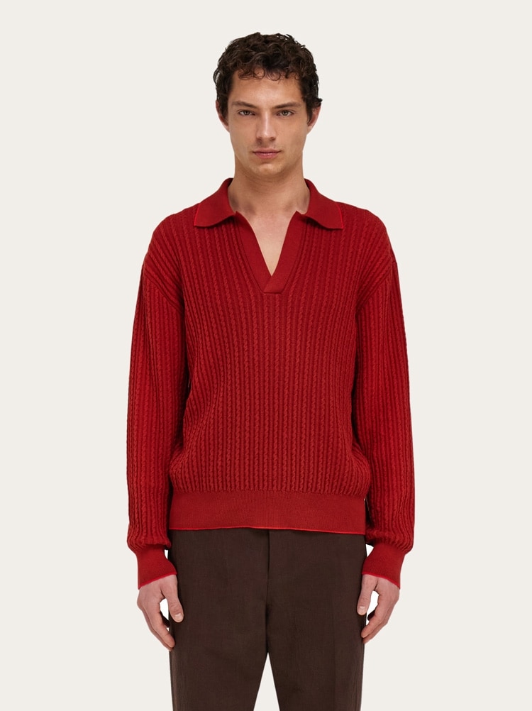 Tricot polo Gallery image 2