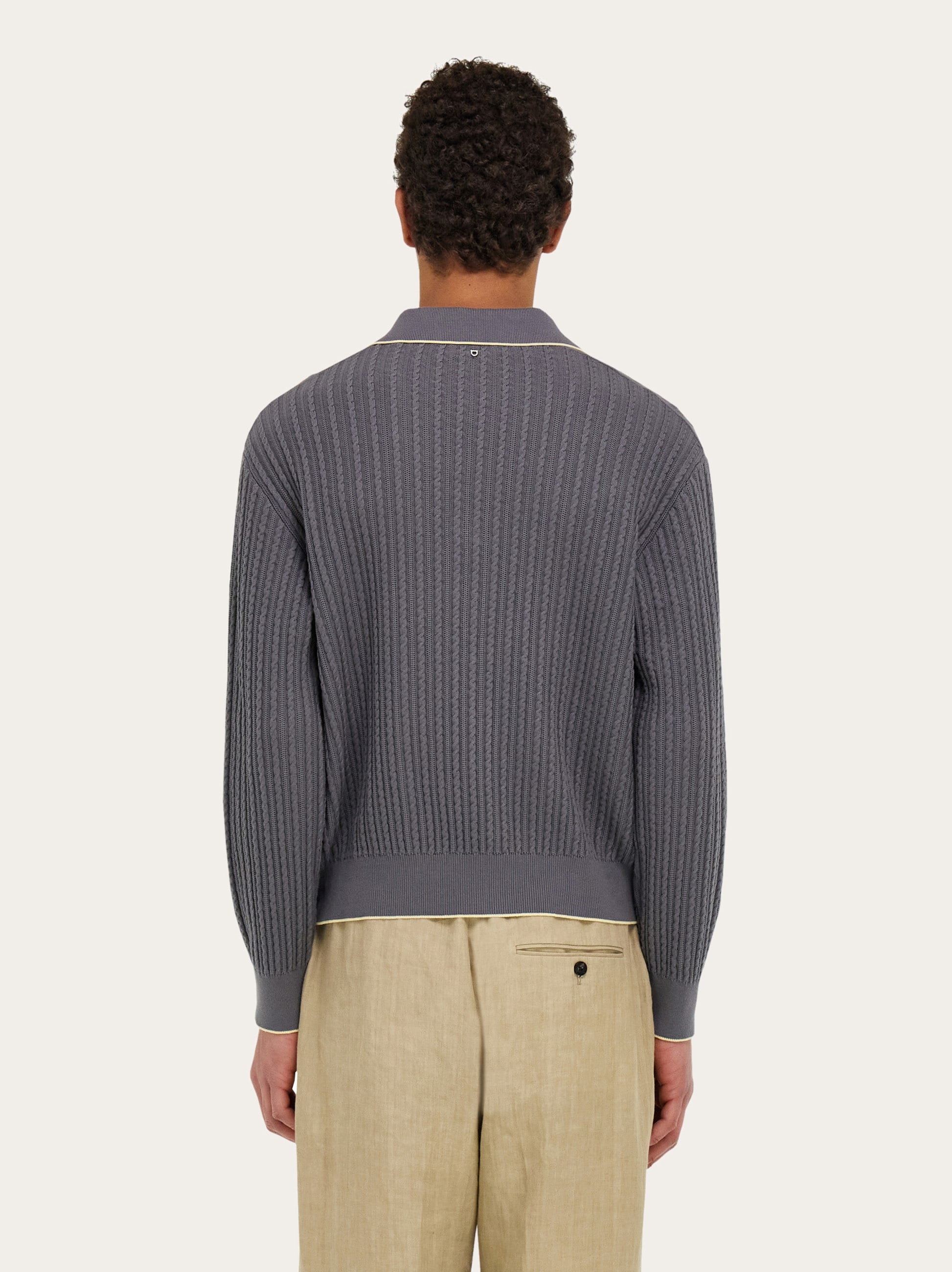ニットポロトップス - メンズ | Ferragamo