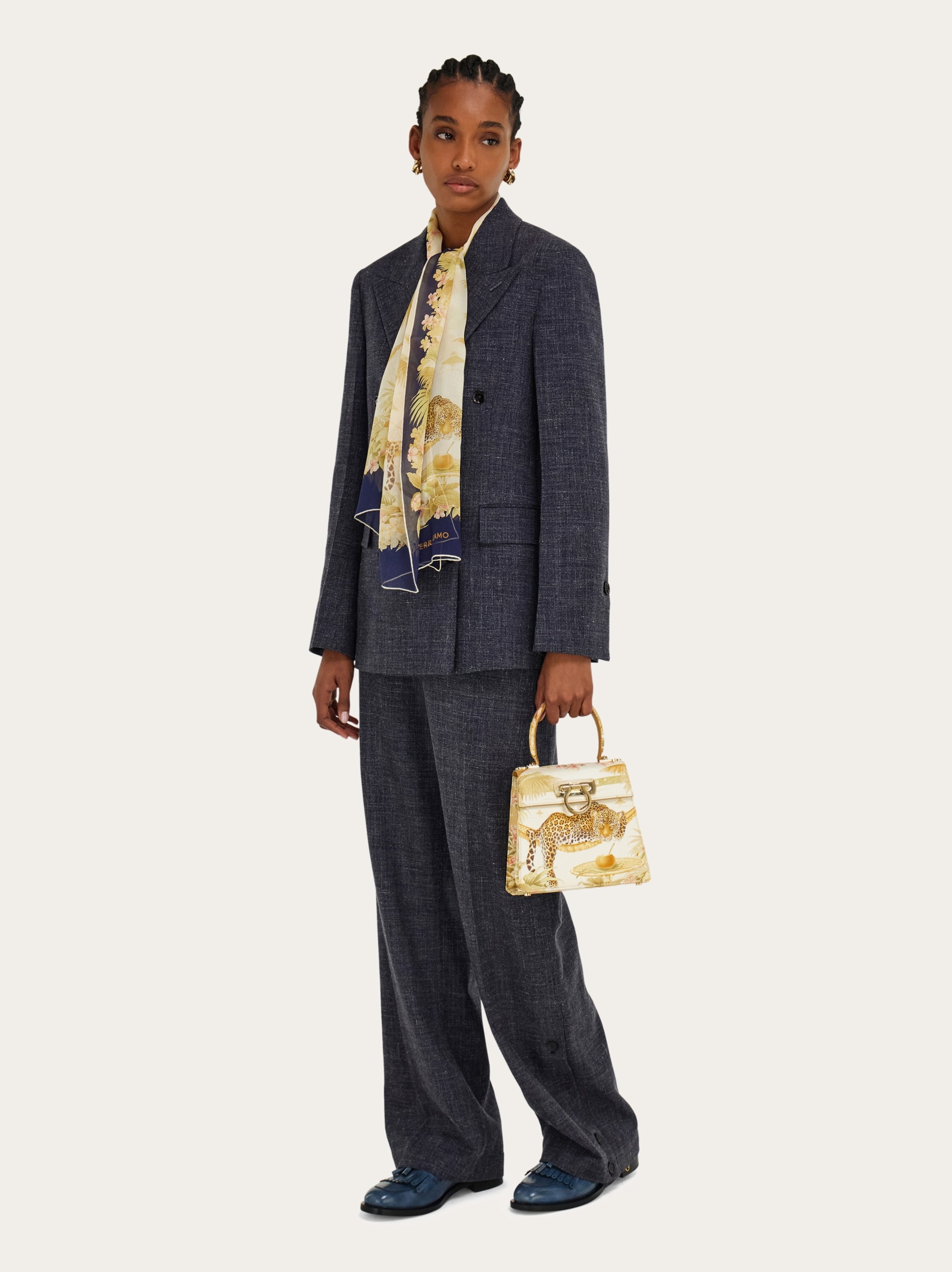 HERMES・LOEWE・Ferragamo◆ショップ袋 まとめ売り Iconic Top Handle (S) - Women | Ferragamo