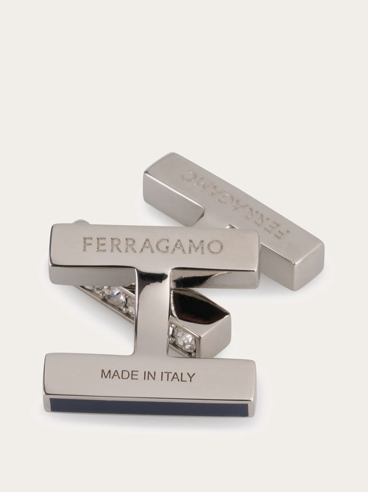 Crystal embellished cufflinks Gallery image 2