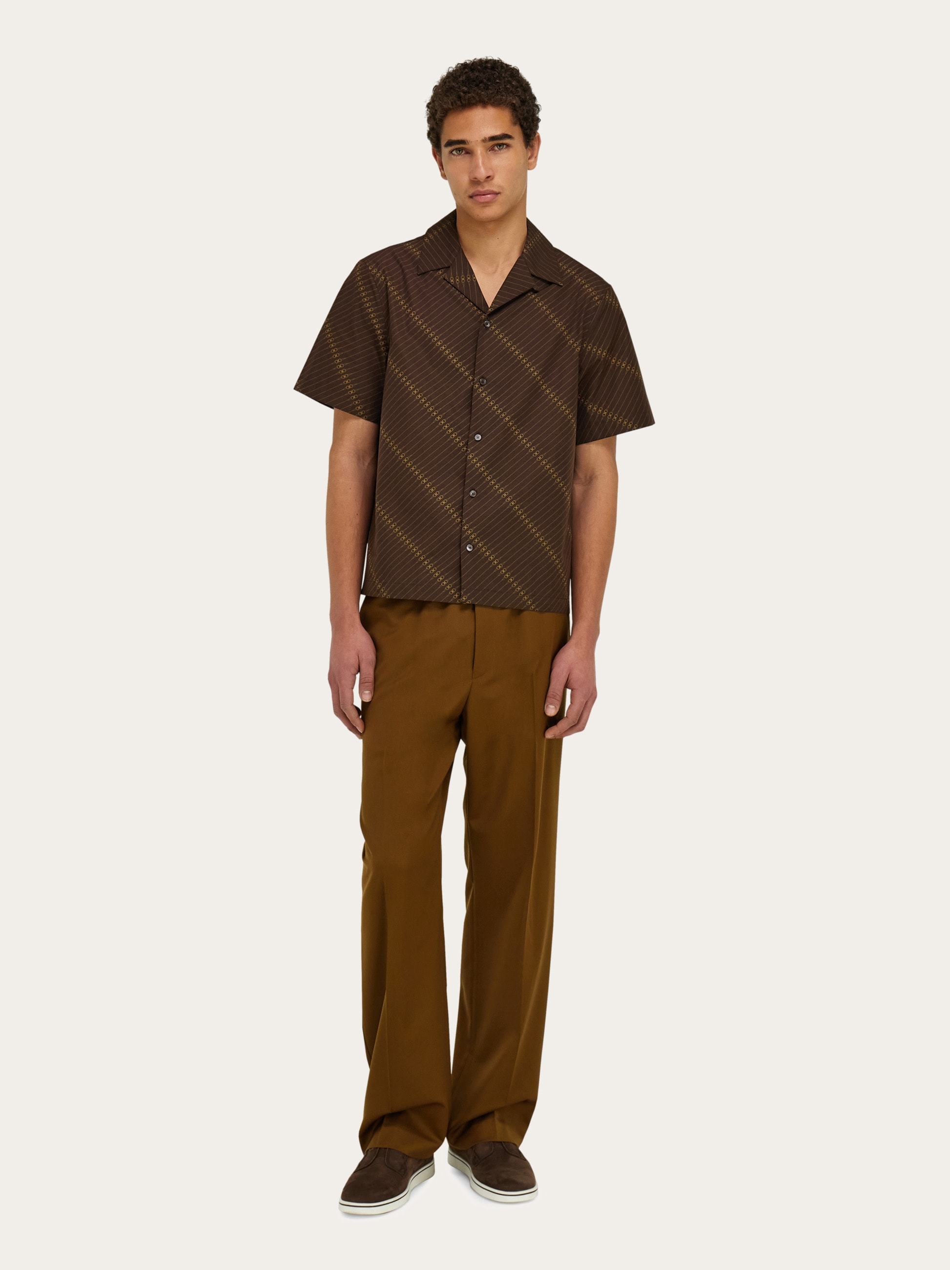 Short sleeve bowling shirt - Men | Ferragamo