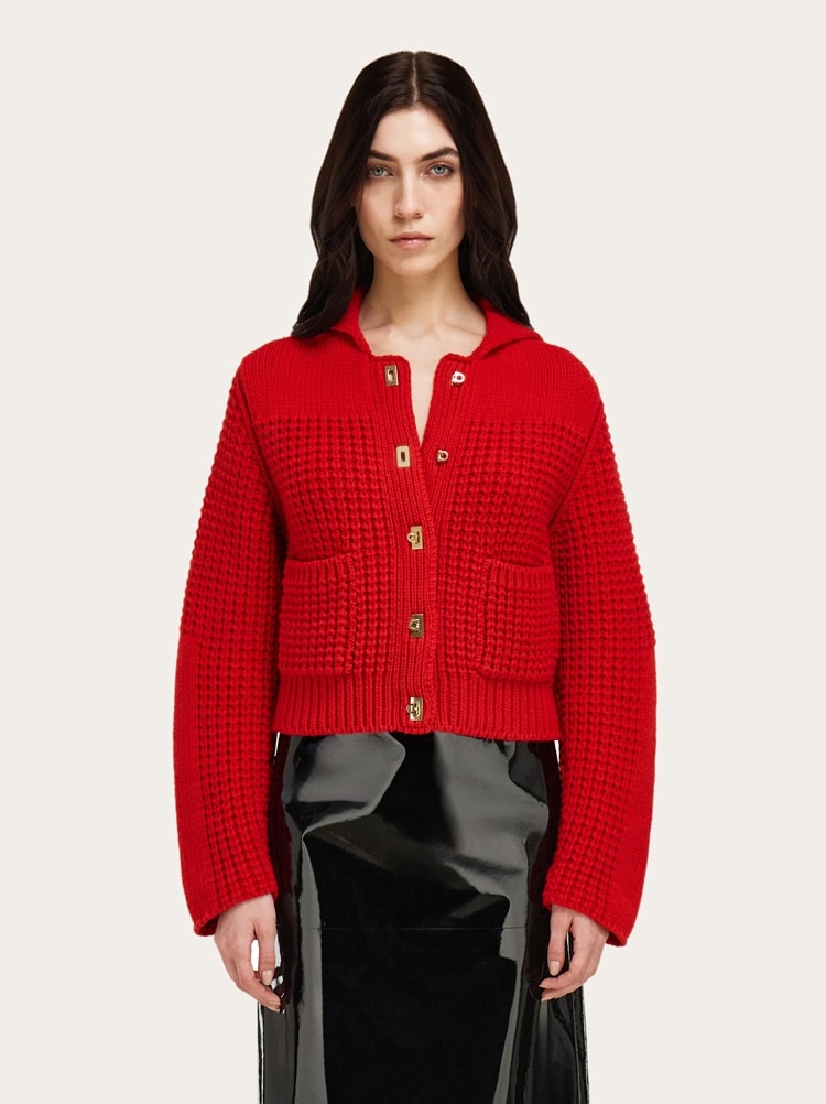 Cardigan fibbie Gancini Gallery image 2