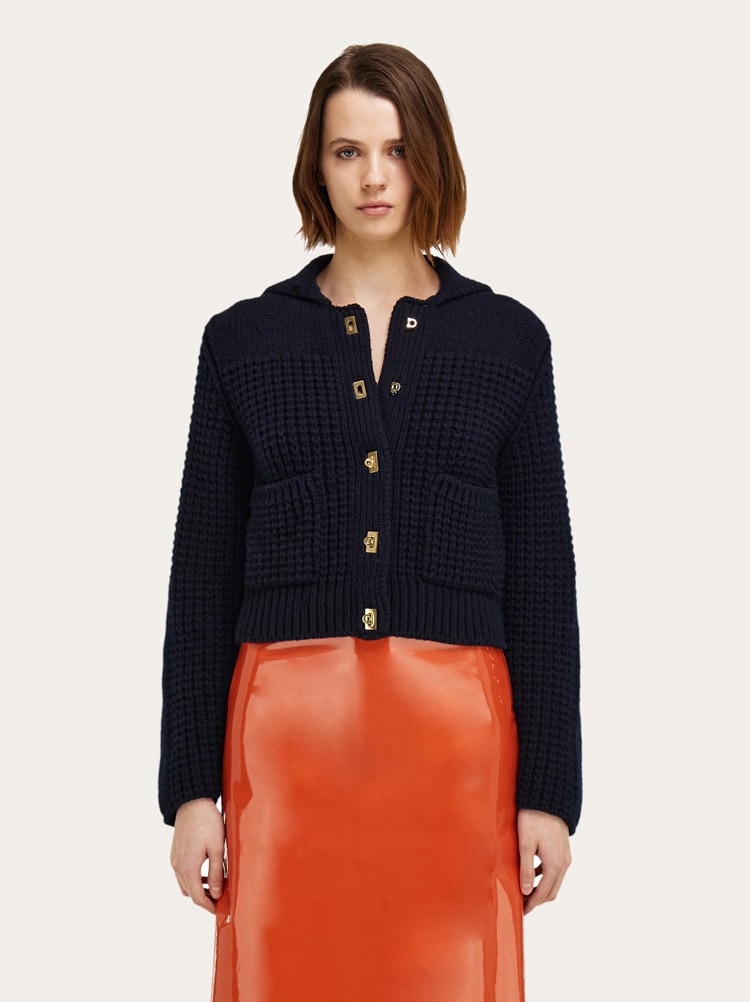 Cardigan fibbie Gancini Gallery image 2