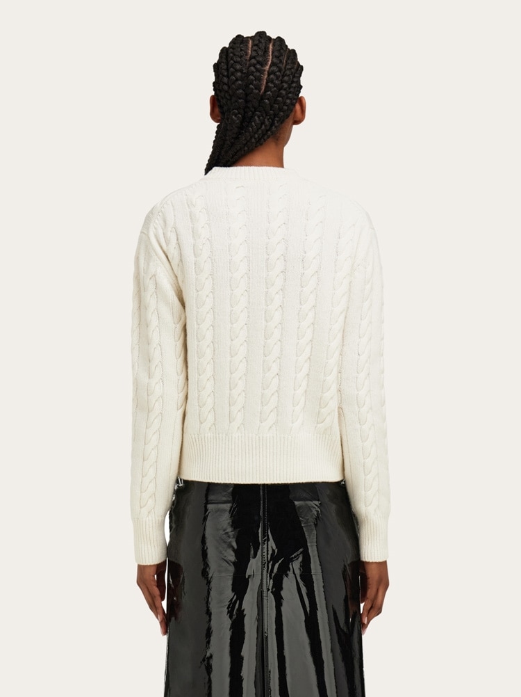Cardigan avec tresses Gallery image 3