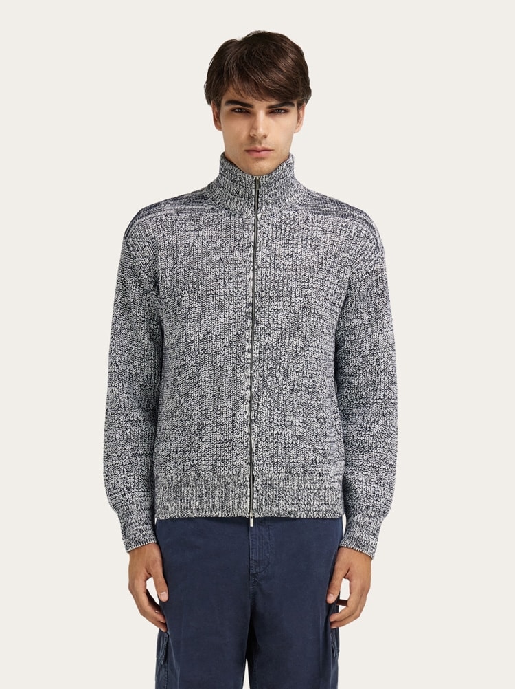Cardigan zippé Gallery image 2