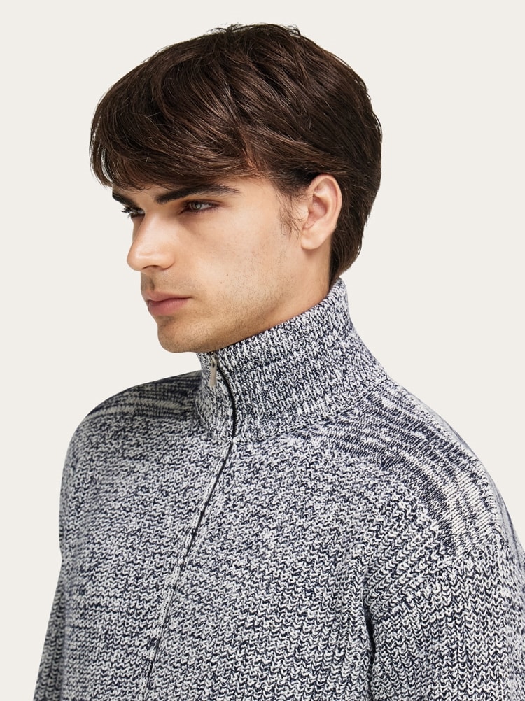Cardigan zippé Gallery image 4