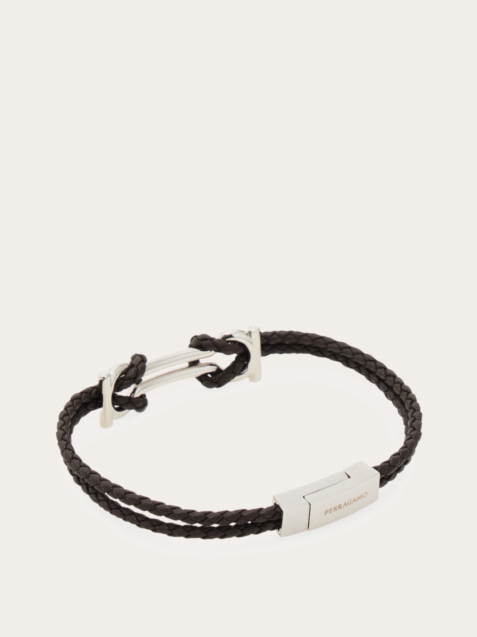Double Gancini bracelet (20cm) - Men | Ferragamo