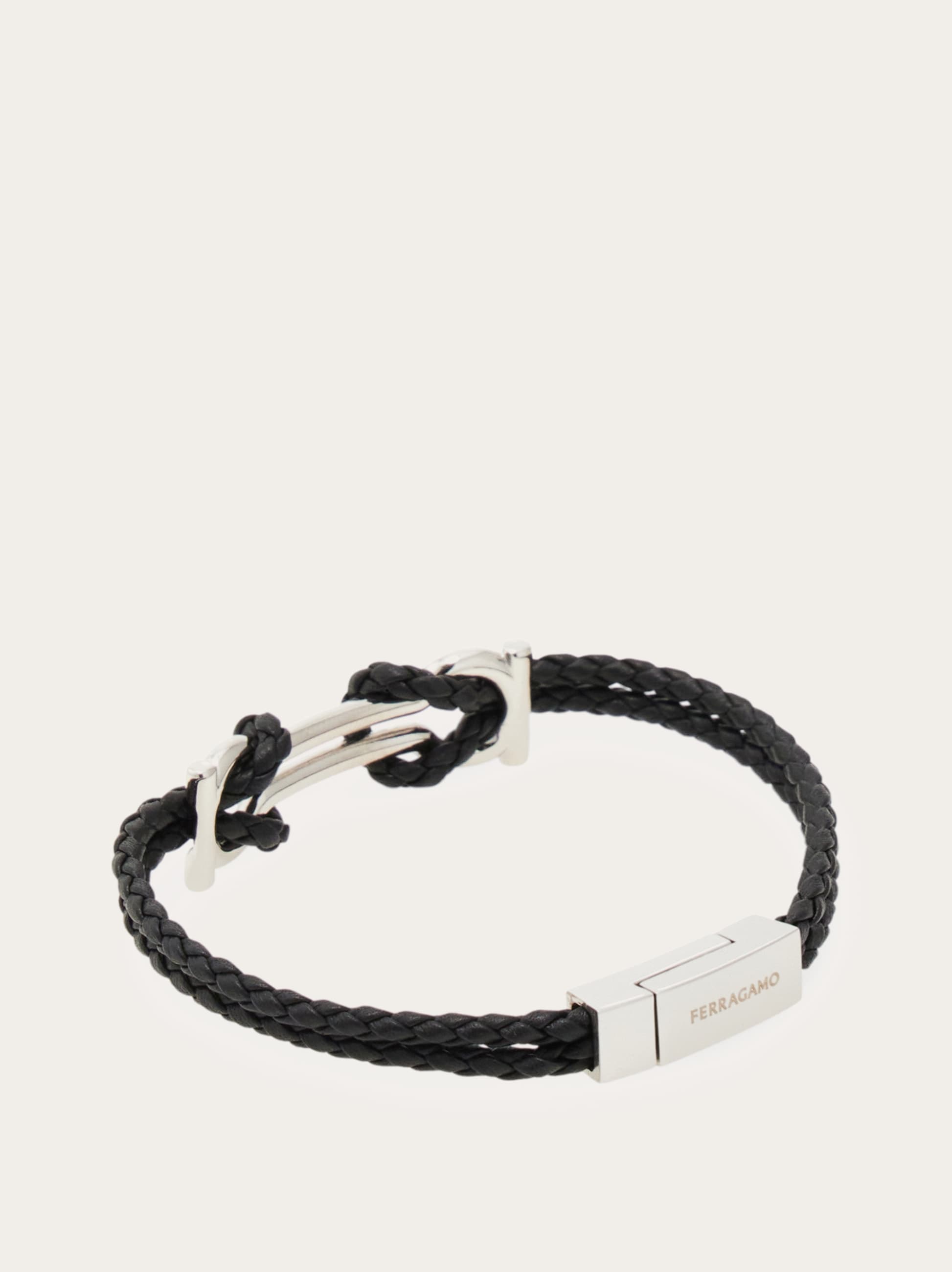 ダブル・ガンチーニブレスレット(17cm) - メンズ | Ferragamo