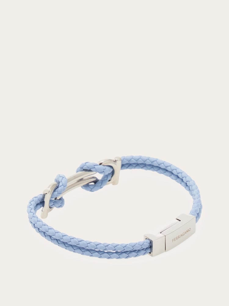 Double Gancini bracelet (18cm) Gallery image 4