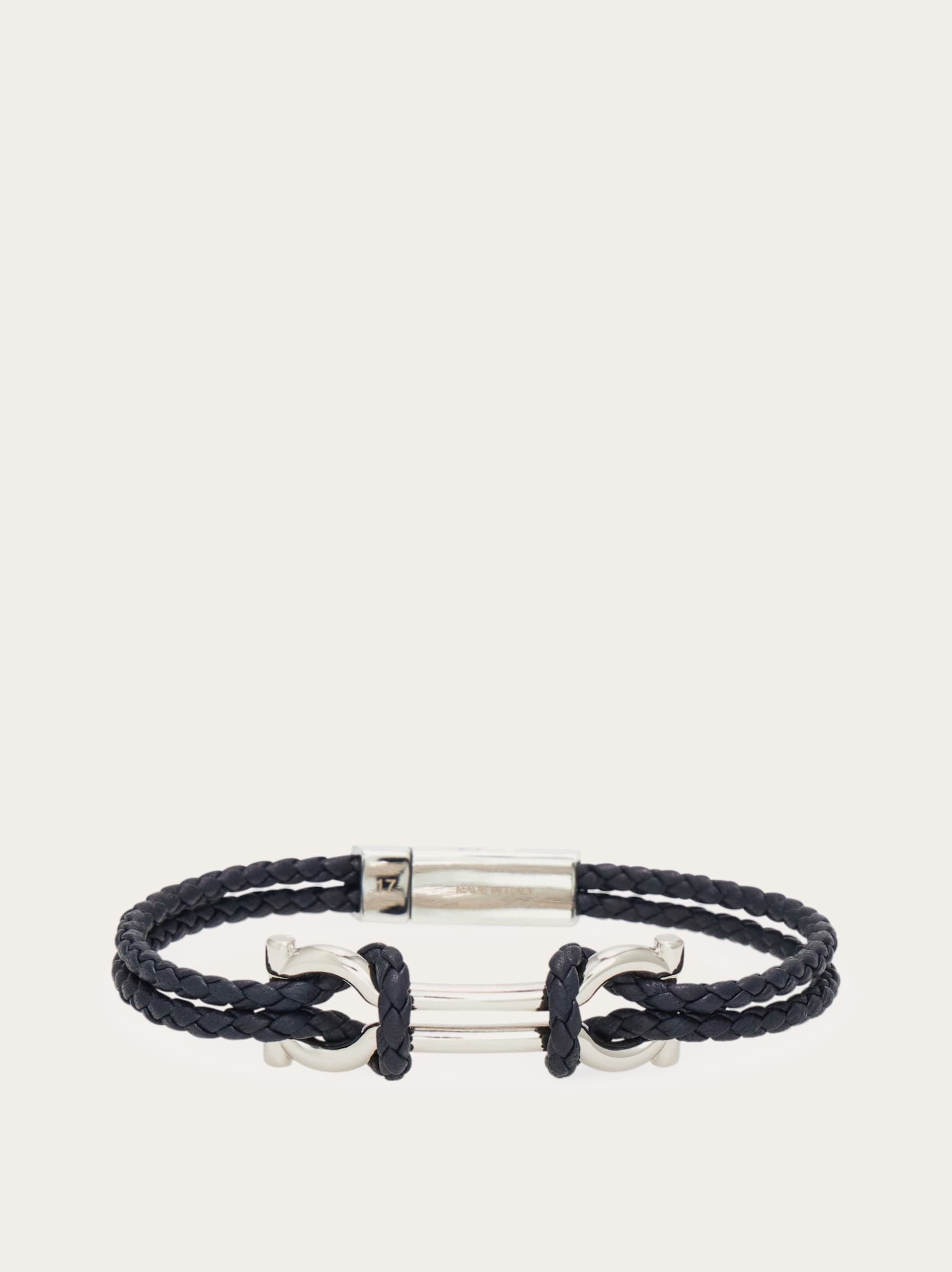 Double Gancini bracelet (20cm) - Men | Ferragamo