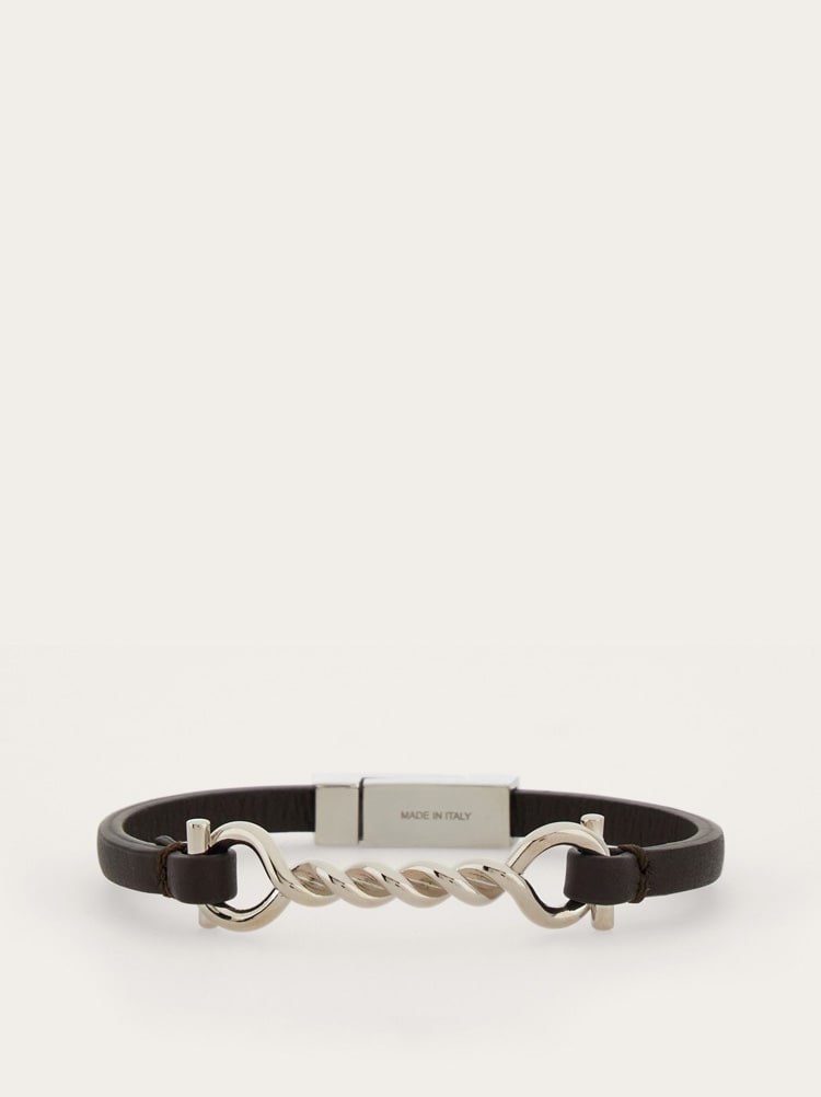 Pulsera Gancini torchon (19 cm) Gallery image 1