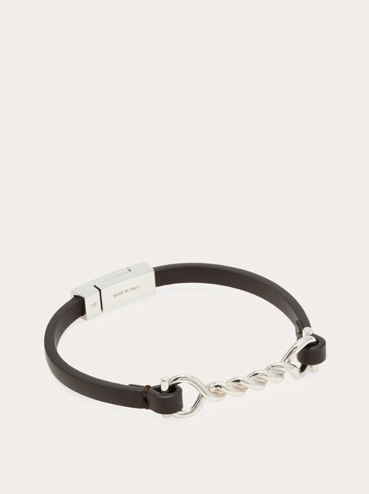 Pulsera Gancini torchon (19 cm) Gallery image 5