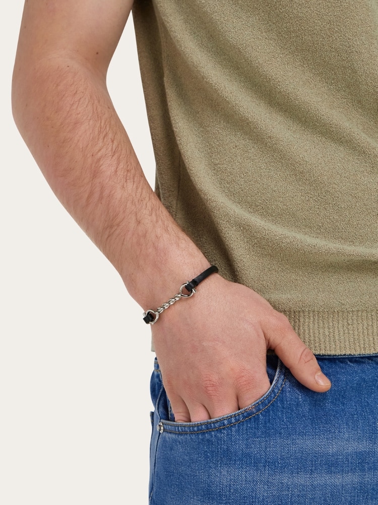 Pulsera Gancini torchon (17 cm) Gallery image 2
