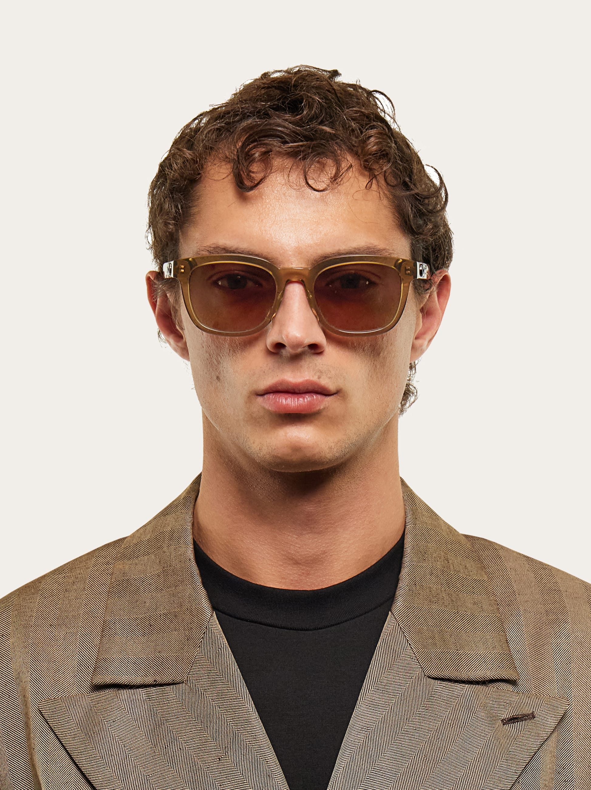 Square frame sunglasses - Men | Ferragamo