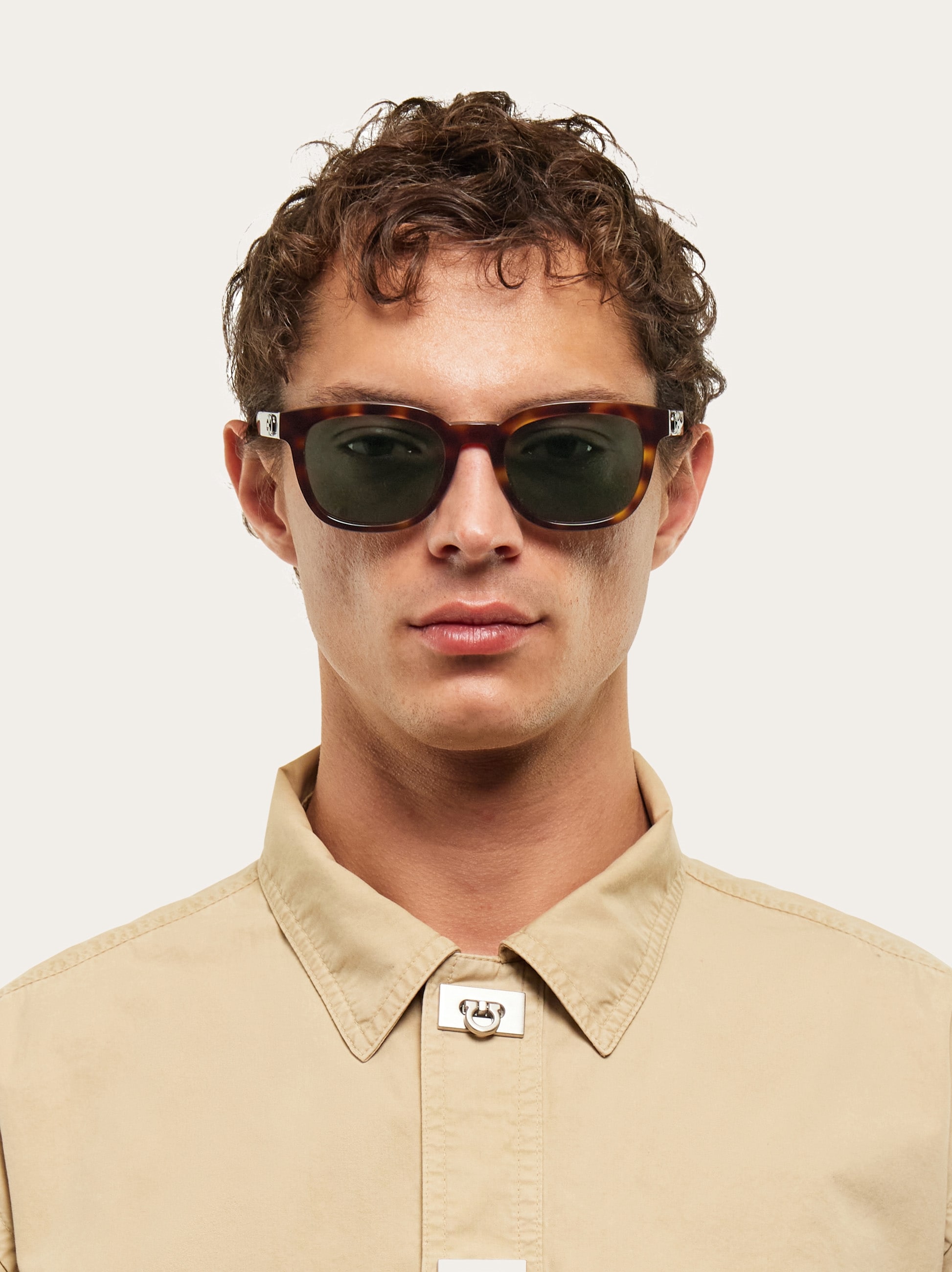 Square frame sunglasses - Men | Ferragamo