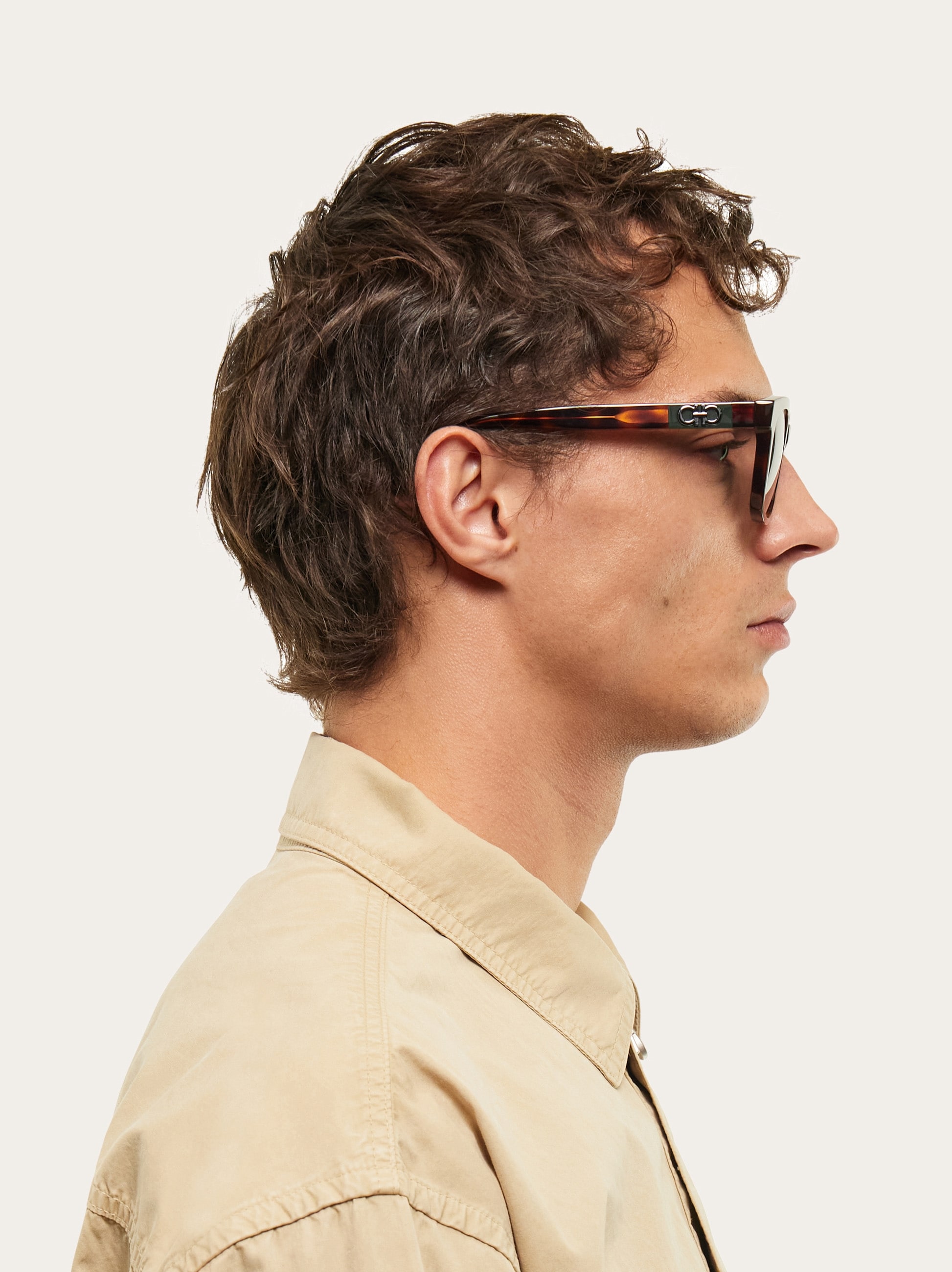 Square frame sunglasses - Men | Ferragamo