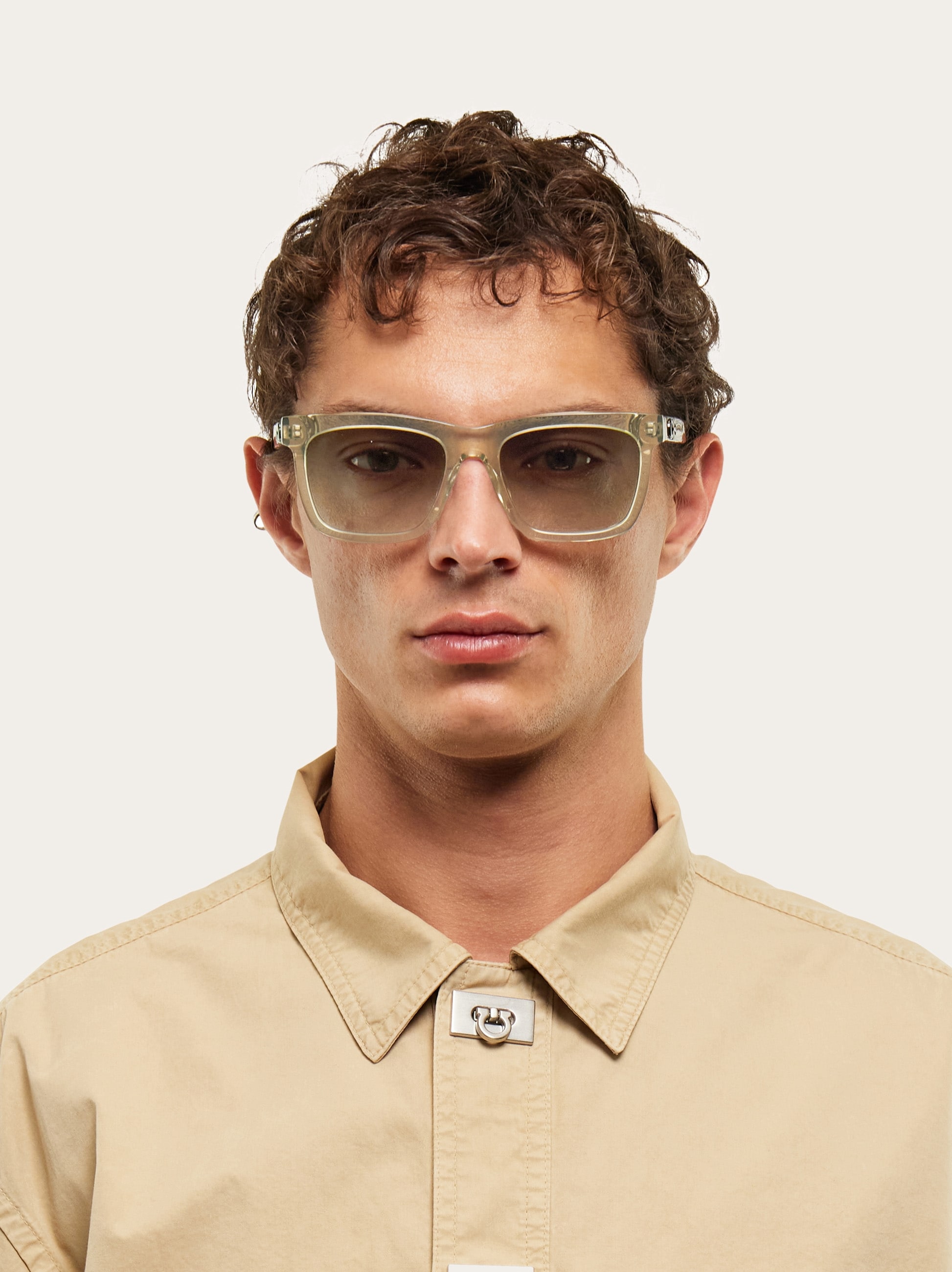 Rectangular frame sunglasses - Men | Ferragamo