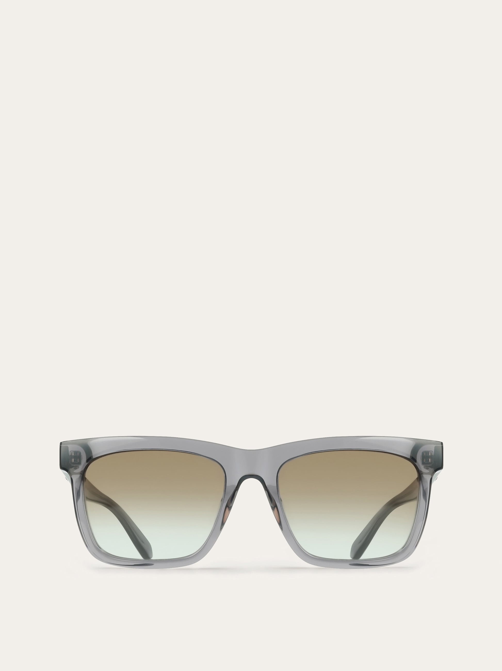 【良品】Salvatore Ferragamoガンチーニ　スクエア　サングラス Rectangular frame sunglasses - Men | Ferragamo