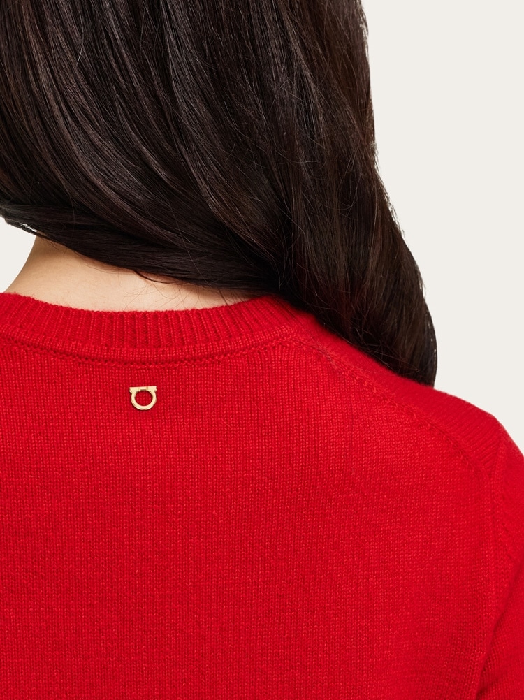 T-shirt in cashmere Gallery image 5