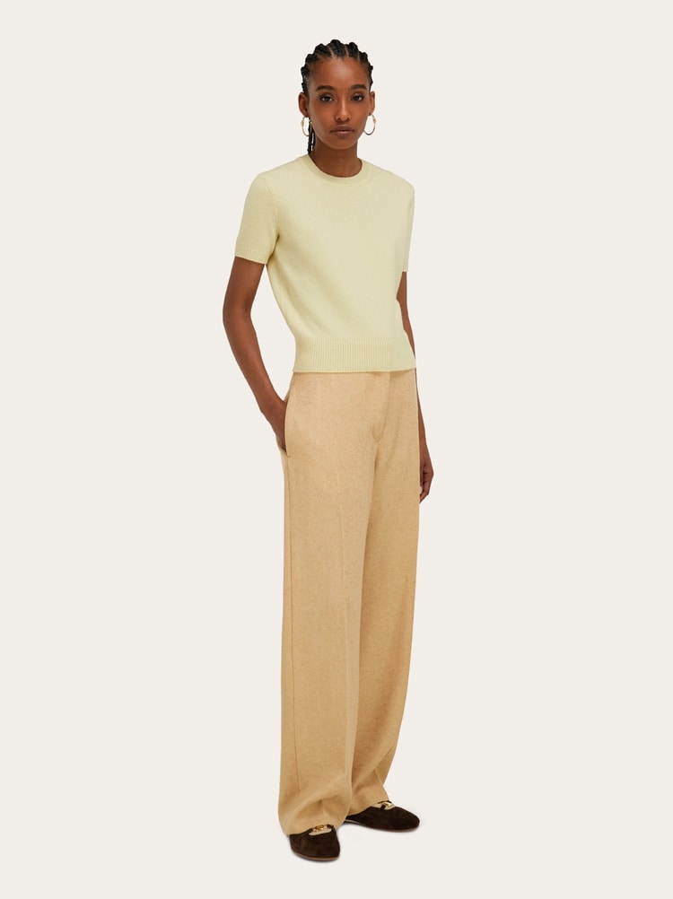 T-shirt in cashmere Gallery image 7