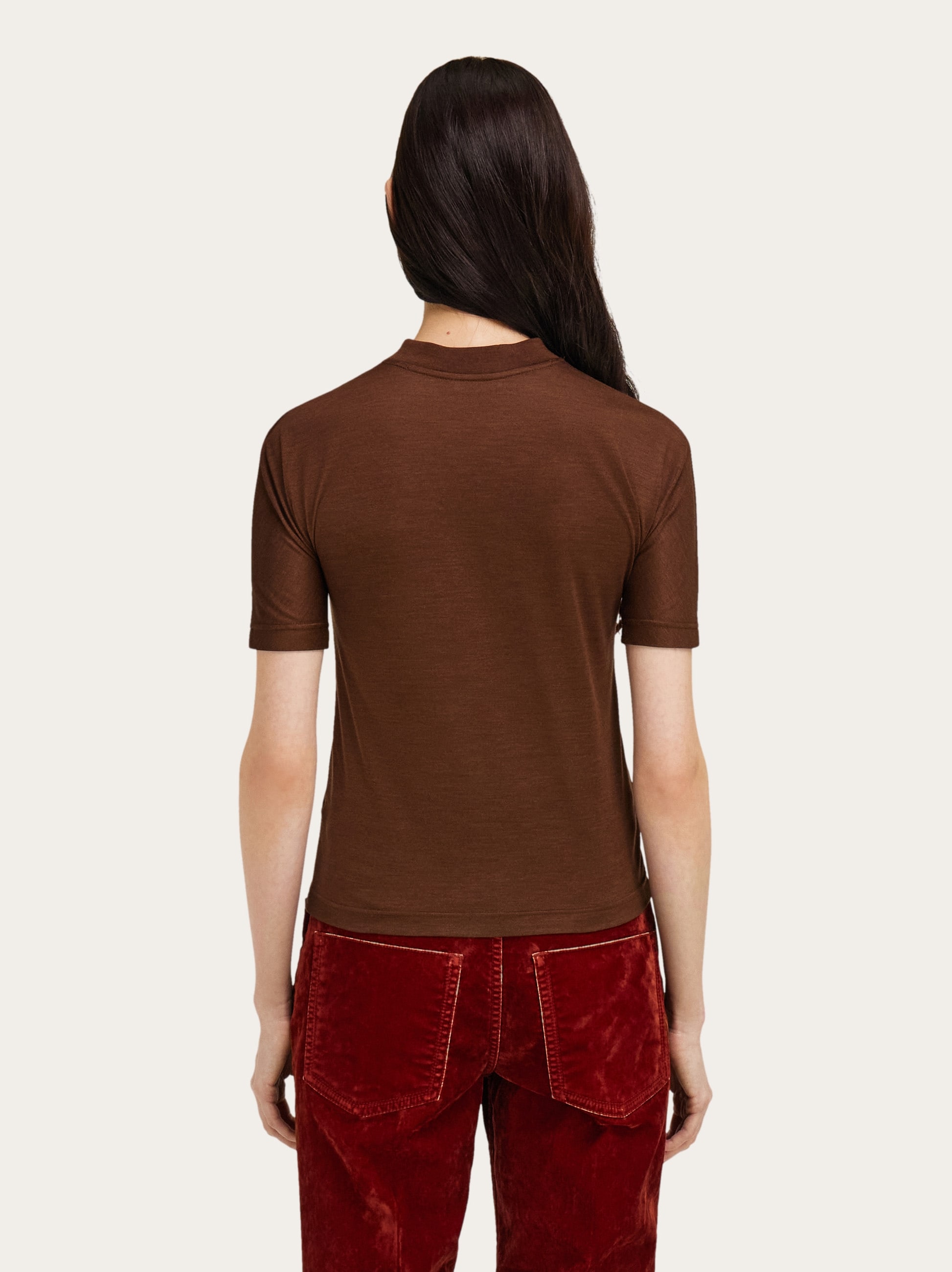 Silk T-shirt - Women | Ferragamo