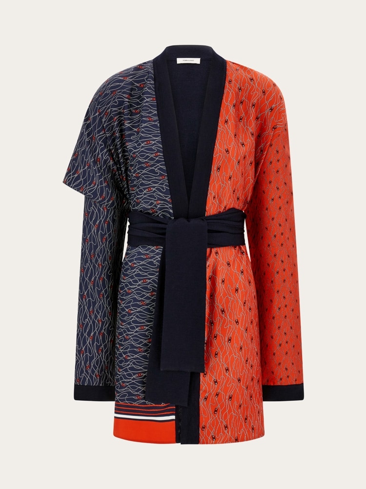 Cardigan en laine et soie Gallery image 1