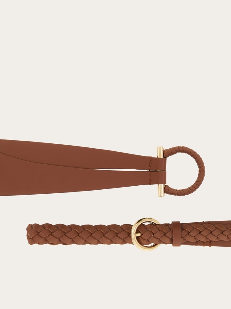 Covered Gancini fixed belt Gallery image 2